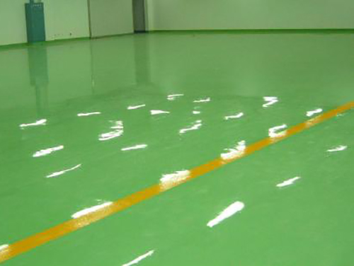 工業地坪漆施工前對地面油污的處理